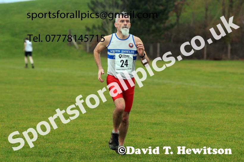 Mens 35 to 64 2023 NEMAA Cross Country, Croft Circuit, North Yorkshire. Photo: David T. Hewitson/Sports for All Pics